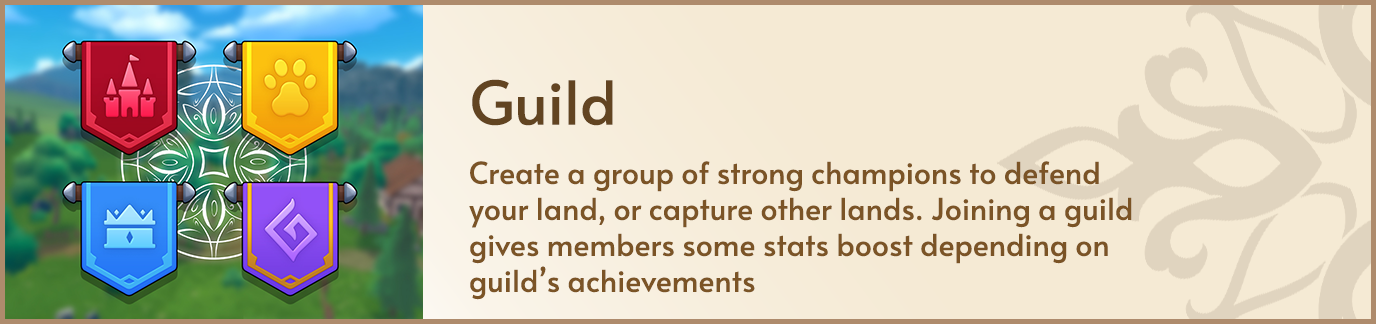 champion hunters guild, game features